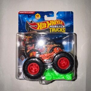 Hot Wheels Monster Trucks Monster Clucks Black 2025 Wing King 1:64 Scale FYJ44